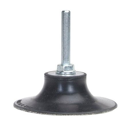 Norton 43225 Quick Change Back-Up Pad, 3 in Dia, TS Type II Attachment 63642543225